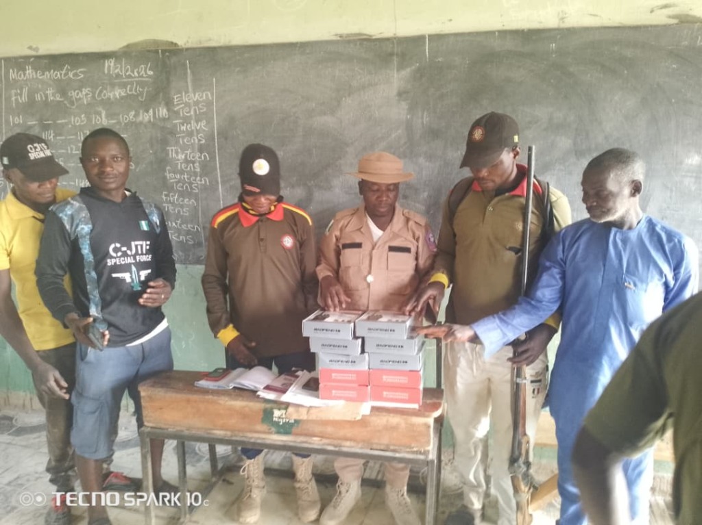 Community leaders receiving security communication tools